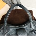LV Cirrus PM Black Mahina Calf Leather with Gold Hardware Bag #RCEK-5 - Image 18