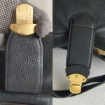 LV Cirrus PM Black Mahina Calf Leather with Gold Hardware Bag #RCEK-5 - Image 21