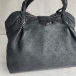 LV Cirrus PM Black Mahina Calf Leather with Gold Hardware Bag #RCEK-5 - Image 5