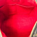 LV Retiro Brown Monogram Coated Canvas with Red Leather and Gold Hardware #RCLU-1 - Image 34