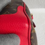 LV Retiro Brown Monogram Coated Canvas with Red Leather and Gold Hardware #RCLU-1 - Image 14