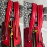 LV Retiro Brown Monogram Coated Canvas with Red Leather and Gold Hardware #RCLU-1 - Image 19