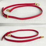 LV Retiro Brown Monogram Coated Canvas with Red Leather and Gold Hardware #RCLU-1 - Image 24