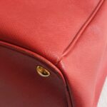 Prada Lux Large Red Saffiano Leather with Gold Hardware #RCEE-4 - Image 13
