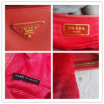 Prada Lux Large Red Saffiano Leather with Gold Hardware #RCEE-4 - Image 26