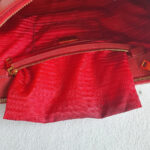 Prada Lux Large Red Saffiano Leather with Gold Hardware #RCEE-4 - Image 31