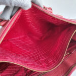 Prada Lux Large Red Saffiano Leather with Gold Hardware #RCEE-4 - Image 33
