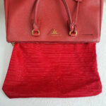 Prada Lux Large Red Saffiano Leather with Gold Hardware #RCEE-4 - Image 34