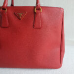 Prada Lux Large Red Saffiano Leather with Gold Hardware #RCEE-4 - Image 4