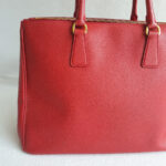 Prada Lux Large Red Saffiano Leather with Gold Hardware #RCEE-4 - Image 6