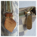 LV Saleya PM Damier Azur Coated Canvas with Gold Hardware #RURO-1 - Image 24