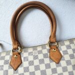 LV Saleya PM Damier Azur Coated Canvas with Gold Hardware #RURO-1 - Image 16