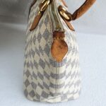 LV Saleya PM Damier Azur Coated Canvas with Gold Hardware #RURO-1 - Image 7