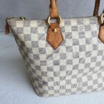 LV Saleya PM Damier Azur Coated Canvas with Gold Hardware #RURO-1 - Image 3