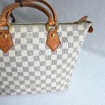 LV Saleya PM Damier Azur Coated Canvas with Gold Hardware #RURO-1 - Image 6
