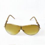 Gucci Sunglasses Brown/Gold Metal/Plastic and Gold Hardware #RCEO-17