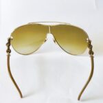 Gucci Sunglasses Brown/Gold Metal/Plastic and Gold Hardware #RCEO-17 - Image 6