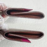 Hermes Coin /Card Purse Brown Mysore Leather #RUUS-27 - Image 4