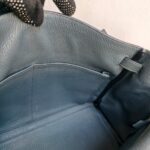 Hermes Kelly 32 Grey Clemence Leather with Palladium Plated Hardware #RCEC-1 - Image 34