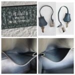 Hermes Kelly 32 Grey Clemence Leather with Palladium Plated Hardware #RCEC-1 - Image 26