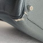 Hermes Kelly 32 Grey Clemence Leather with Palladium Plated Hardware #RCEC-1 - Image 14