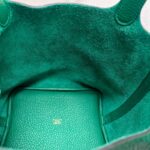 Hermes Picotin Lock 18 Vert Vertigo Clemence Leather with Gold Harware #RCLC-1 - Image 21