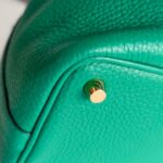 Hermes Picotin Lock 18 Vert Vertigo Clemence Leather with Gold Harware #RCLC-1 - Image 9