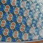 Hermes Tie Set 2 -plates 30cm diameter porcelain #RCSE-5 - Image 8