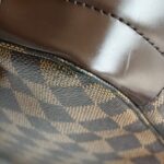 LV Bastille Messenger Bag Damier Ebene Coated Canvas with Leather And Gold Hardware #RUTO-1 - Image 16