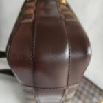 LV Bastille Messenger Bag Damier Ebene Coated Canvas with Leather And Gold Hardware #RUTO-1 - Image 11