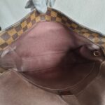 LV Bastille Messenger Bag Damier Ebene Coated Canvas with Leather And Gold Hardware #RUTO-1 - Image 26