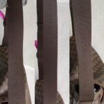 LV Bastille Messenger Bag Damier Ebene Coated Canvas with Leather And Gold Hardware #RUTO-1 - Image 19