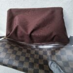 LV Bastille Messenger Bag Damier Ebene Coated Canvas with Leather And Gold Hardware #RUTO-1 - Image 29