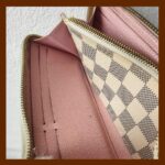 LV Clemence Wallet Damier Azur Coated Canvas with Gold Hardware #RUTU-1 - Image 20