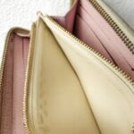 LV Clemence Wallet Damier Azur Coated Canvas with Gold Hardware #RUTU-1 - Image 17