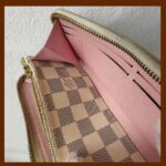 LV Clemence Wallet Damier Azur Coated Canvas with Gold Hardware #RUTU-1 - Image 19