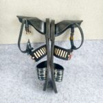 LV Sandal Size 38 Black/White Leather Shoes #RCKL-4 - Image 4