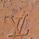 LV Sandal Size 38 Brown/White/Blue Leather Shoes #RCKL-3 - Image 9