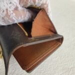 LV Short Wallet Brown Monogram Coated Canvas with Leather and Gold Hardware #RCLR-12 - Image 13