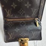 LV Short Wallet Brown Monogram Coated Canvas with Leather and Gold Hardware #RCLR-12 - Image 4