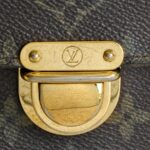LV Short Wallet Brown Monogram Coated Canvas with Leather and Gold Hardware #RCLR-12 - Image 6