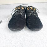 LV Sneaker Size 37.5 Black Suede Leather Shoes #RCKL-2 - Image 3