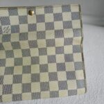 LV Wallet Damier Azur Coated Canvas with Gold Hardware #RURO-2 - Image 5