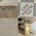 LV Wallet Damier Azur Coated Canvas with Gold Hardware #RURO-2 - Image 11