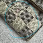 LV Wallet Damier Azur Coated Canvas with Gold Hardware #RURO-2 - Image 10