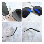 Victoria Beckham Black/purple Metal Frame with Acetate Sunglasses #OKCT-30 - Image 9