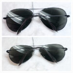 Victoria Beckham Black/purple Metal Frame with Acetate Sunglasses #OKCT-30 - Image 6