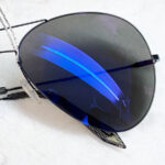 Victoria Beckham Black/purple Metal Frame with Acetate Sunglasses #OKCT-30 - Image 5