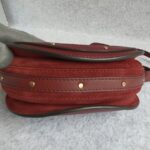 Chloe Pixie Maroon Leather with Gold Hardware #OOLE-1 - Image 8