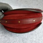 Chloe Pixie Maroon Leather with Gold Hardware #OOLE-1 - Image 7